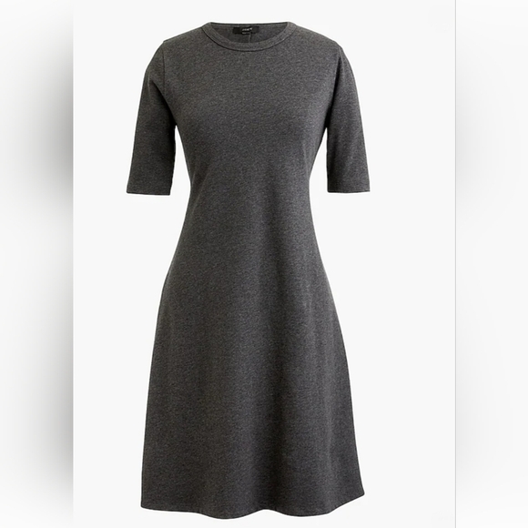 J. Crew Short-Sleeve Cotton Dress - Sz Small - Picture 1 of 5